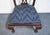 Brown High End Vintage Solid Mahogany Traditional Chippendale Style Dining Side Chair 102488 For Sale - Image 8 of 10