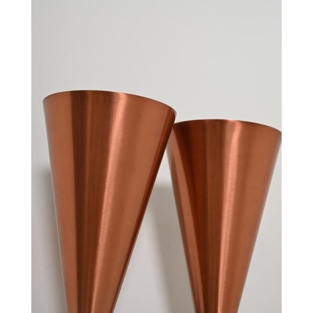 Model S-2021 Copper Wall Lamps by Hans-Agne Jakobsson, 1960s, Set of 2 For Sale - Image 9 of 14