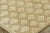 Contemporary Contemporary Block Print Geometric Natural Silk Runner by Rug & Kilim, India For Sale - Image 3 of 8