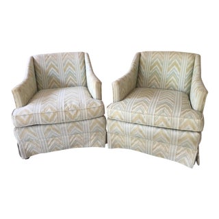 Mid-Century Club Chairs - a Pair For Sale