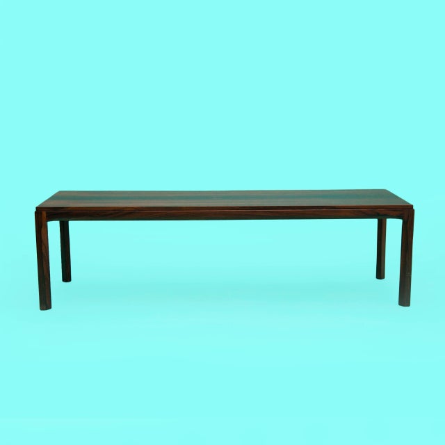 Classic Aksel Kjersgaard for odder coffee table in rosewood in excellent condition. Details. This item includes restricted...