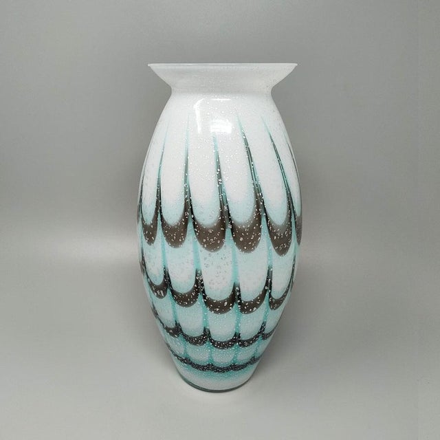 Mid-Century Modern Handrafted Vase in Murano Glass, Italy, 1960s For Sale - Image 3 of 8