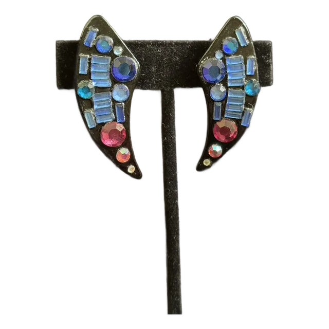 Vintage Bill Schiffer Earrings, A Pair For Sale