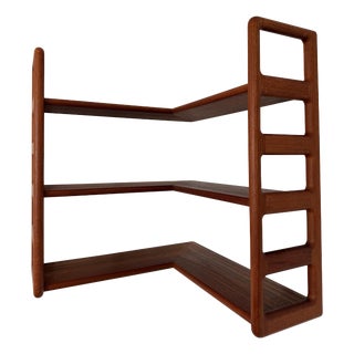 Danish Teak Corner Shelf from Dyrlund, 1960s For Sale