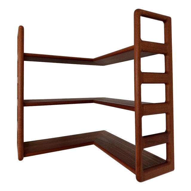 Danish Teak Corner Shelf from Dyrlund, 1960s For Sale