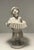 Charming set of three Dresden porcelain figurines depicting orchestra musicians, including an accordion player, a cellist,...