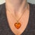 Large Vintage French Puffy Heart Charm Pendant in 18 Karat Yellow Gold, 1960s For Sale - Image 4 of 18