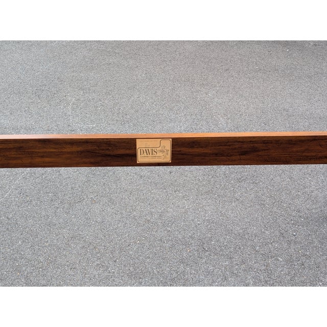 Brown Vintage Davis Cabinet Co. Mahogany 4 Poster Queen Size Bed For Sale - Image 8 of 11