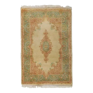 Late 20th Century Vintage Persian Kerman Rug, 03'05 X 05'02