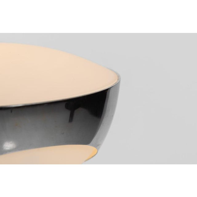 Chrome Wall Sconces attributed to Max Ingrand for Fontana Arte, Italy, 1963, Set of 2 For Sale - Image 9 of 18