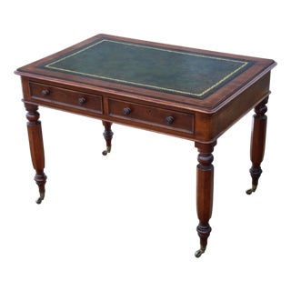 Antique Mahogany Writing Desk, 1800s For Sale