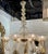 Gold Murano Quilt Glass Ball Form Chandelier For Sale - Image 8 of 8