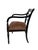 Mid 20th Century Vintage Hand-Painted Desk Chair For Sale - Image 5 of 13