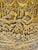 Vintage Hollywood Regency Gold Ormolu Filigree Pierced Waste Basket With Claw Feet For Sale In New Orleans - Image 6 of 9