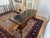 Early 20th Century John Widdicomb Mahogany Partner's Desk With Leather Top and Pull-Out Writing Slides For Sale - Image 15 of 16