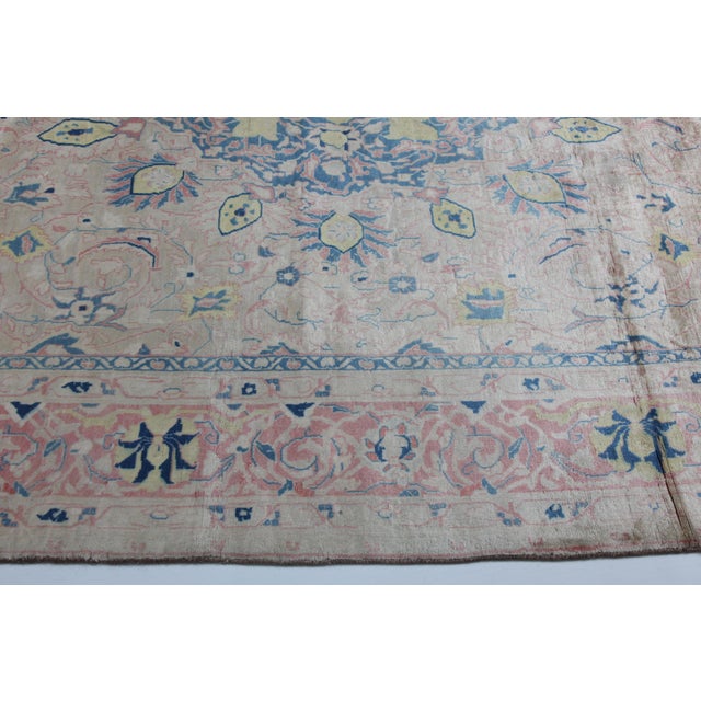 1930s Muted Tone Tribal Rug -6' 9'' X 11' 11'' For Sale - Image 9 of 14