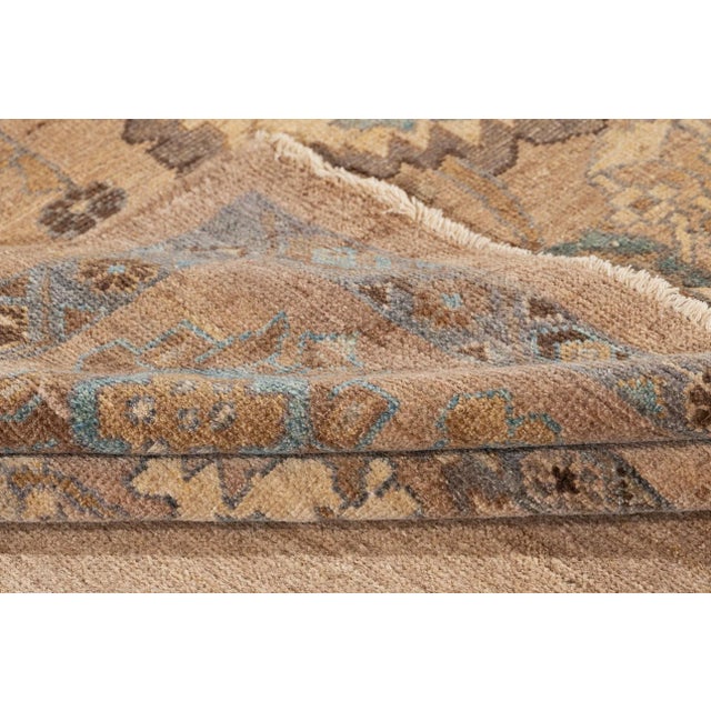 21st Century Modern Sultanabad Wool Rug 7 X 10 For Sale - Image 4 of 10