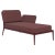 Cover Burgundy Left Chaise Lounge by Mowee For Sale - Image 6 of 6