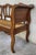 Wood 20th Century Walnut Victorian Bench in Wood and Rattan Seat For Sale - Image 7 of 9