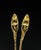 A complete 14-piece Art Nouveau silver-gilt tea service featuring a naturalistic design of finely crafted flowers and...