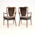 Vintage Carver Armchairs attributed to Andrew Milne, 1950s, Set of 2 For Sale - Image 4 of 11