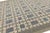 Nordic Geometric Handmade Wool Flatweave Rug in Charcoal, Off-White, and Pastels For Sale - Image 4 of 12