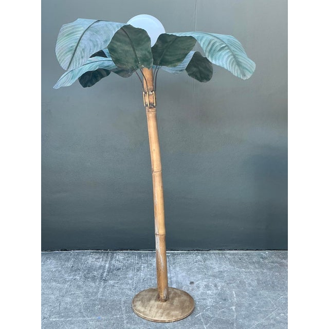 Vintage Palm Tree Floor Lamp For Sale - Image 11 of 12