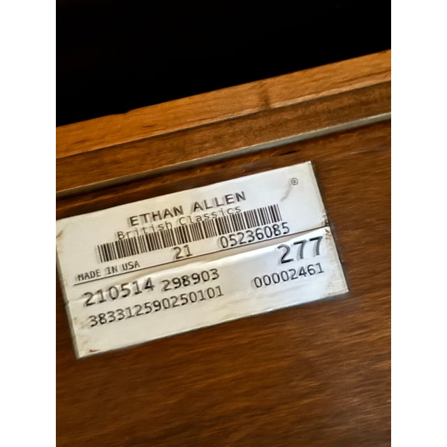 Ethan Allen British Classics End Table / Nightstands - A Pair For Sale - Image 12 of 12