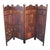 Auburn Hindu Jali Antique Carved Teak Wood Arabesque Floral Motifs Screen Room Divider For Sale - Image 8 of 10