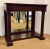 Brown Theodore Alexander Transitional Mahogany Finished Foyer Hall Table For Sale - Image 8 of 8