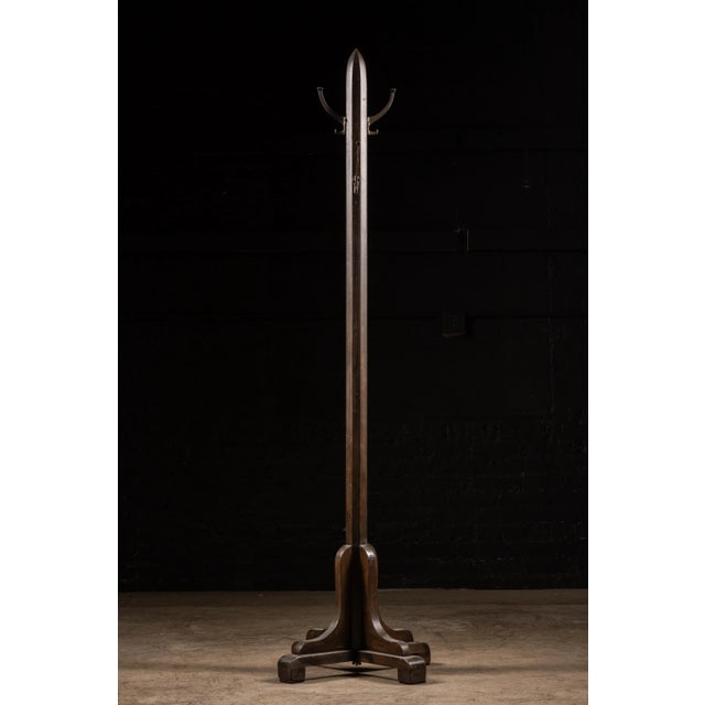 Vintage Mission Style Coat Tree Chairish