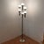 Mid-Century Floor Lamp in Metal, Brass, and Glass attributed to Stilnovo, Italy, 1950s For Sale - Image 6 of 6
