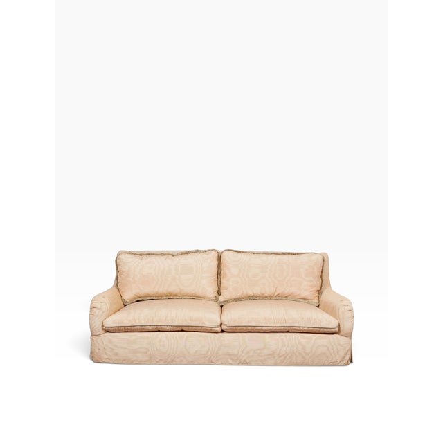 1990s Custom Made Rod Martin for Hendrix Allardyce Upholstered Sofa For Sale - Image 5 of 6