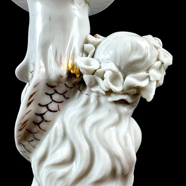 Victorian Porcelain Figural Candlesticks, Set of 2 For Sale - Image 16 of 18