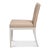 Art Deco Keyhole Back Leather Dining Chairs, Set of 2 For Sale - Image 3 of 12