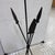 Neoclassical Vintage Wrought Iron Arrow Floor Lamp For Sale - Image 3 of 9