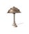Vintage Space Age Pagoda Table Lamp, France, 1970s For Sale - Image 10 of 10
