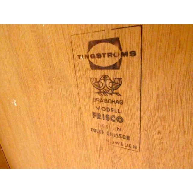 Wood Folke Ohlsson End Table for Tingstrøms For Sale - Image 7 of 8