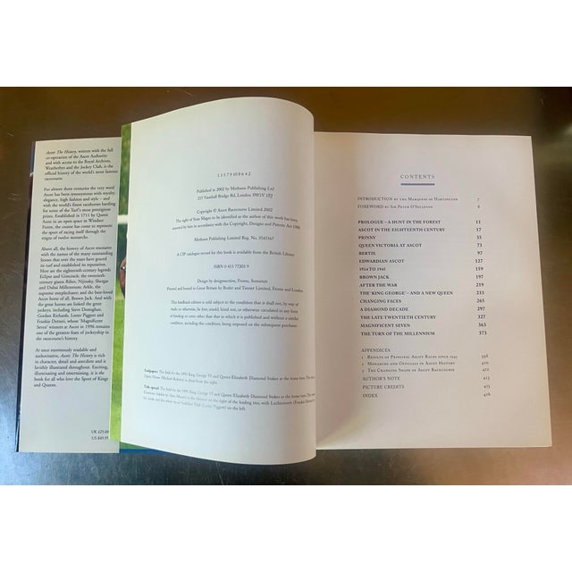 Ascot: The History, written with the full cooperation of the Ascot Authority and with access to the Royal Archives,...