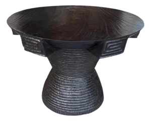 Andrianna Shamaris Impressive Century Old Side Table