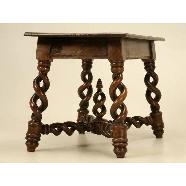 French 'Barley Twist' End Table Chairish