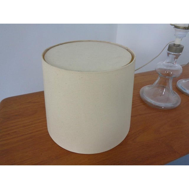 Glass Table Lamps by Michael Bang for Holmegaard, 1970s, Set of 2 For Sale - Image 13 of 14