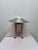 Robert Sonneman Modernist Aluminum and Brass Table Lamp for Kovacs, 1990 For Sale - Image 12 of 17