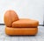 Cognac Leather Sapporo Armchair from Mobil Girgi, Italy, 1970s For Sale - Image 10 of 10