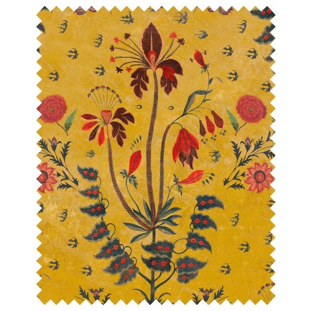 A totally bohemian mood design with loads of florals and folk motifs.