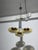Three-Light Chandelier with Murano Glass Diffusers, Italy, 1970 For Sale - Image 6 of 13