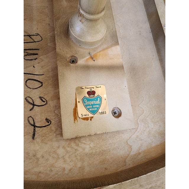 Celadon 1950s Beautiful French Country Nesting Tables For Sale - Image 8 of 10