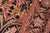 1990s Art Nouveau Inspired 1990's Pak-Persian Blue/Rust Wool Rug - 6'0'' X 9'1'' For Sale - Image 5 of 9
