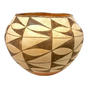 Southwestern Olla Pueblo Pottery Vessel