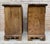 20th Spanish Nightstands with Three Drawers, One Shelf and Bronze Hardware, 1970s, Set of 2 For Sale - Image 14 of 15